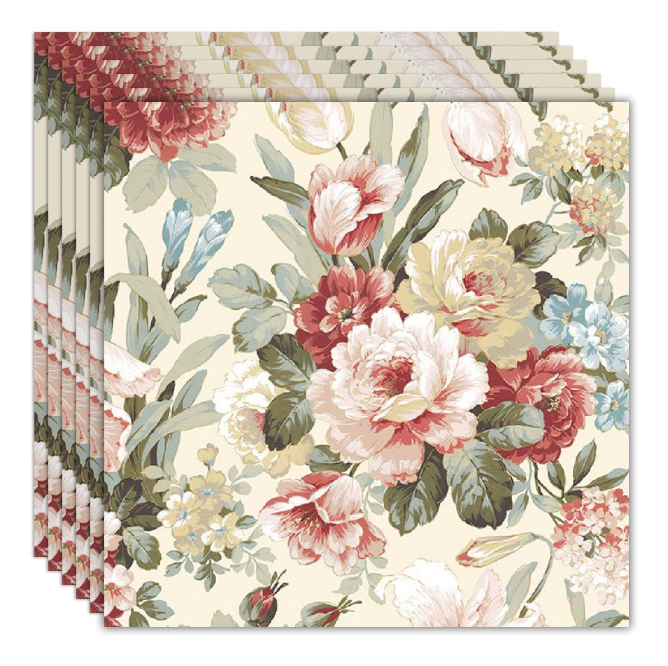 Guardanapo para Decoupage Ambiente 33x33cm com 2 Unidades - Kate Creme