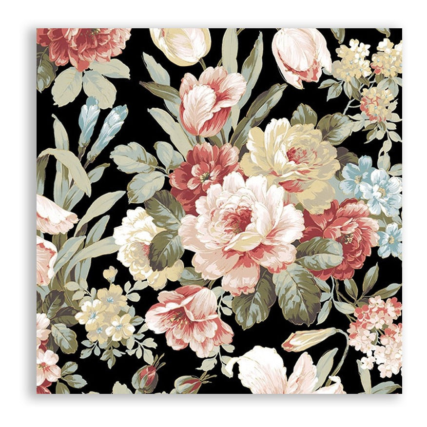 Guardanapo para Decoupage Ambiente 33x33cm com 2 Unidades - Kate Preto