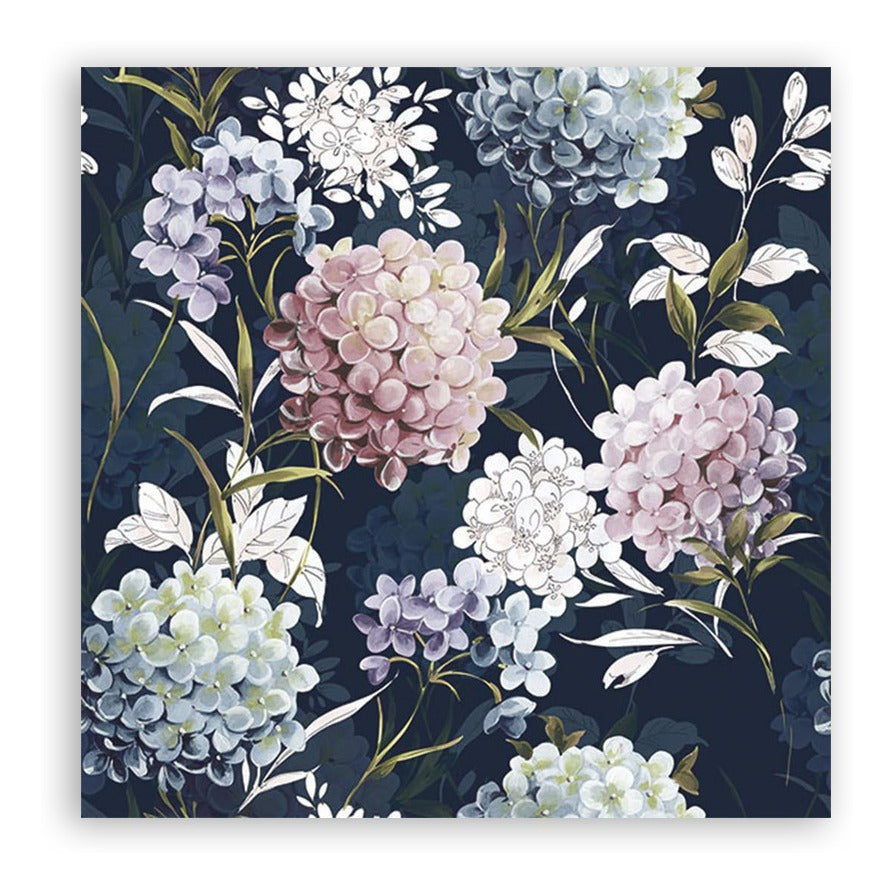 Guardanapo para Decoupage Ambiente 33x33cm com 2 Unidades - Horana Azul Escuro