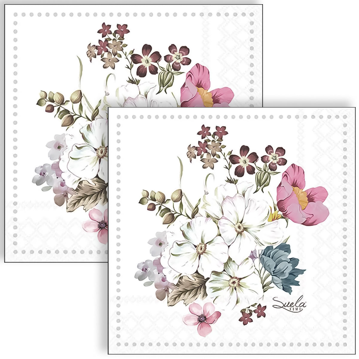 Guardanapo para Decoupage Ambiente 33x33cm com 2 Unidades - Buque
