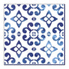 Guardanapo para Decoupage Ambiente 33x33cm com 2 Unidades - Azulejos Nordisch Azul