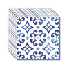 Guardanapo para Decoupage Ambiente 33x33cm com 2 Unidades - Azulejos Nordisch Azul