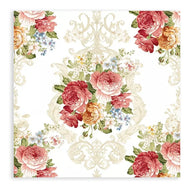 Guardanapo para Decoupage Ambiente 33x33cm com 2 Unidades - Sara Creme