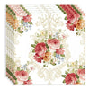 Guardanapo para Decoupage Ambiente 33x33cm com 2 Unidades - Sara Creme