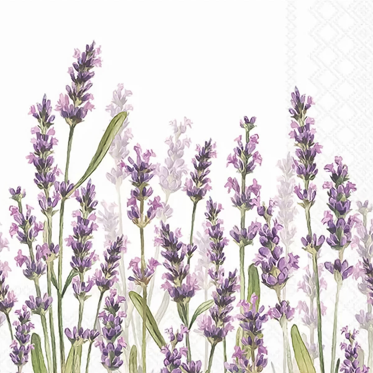 Guardanapo para Decoupage Ambiente 33x33cm com 2 Unidades - Lavanda