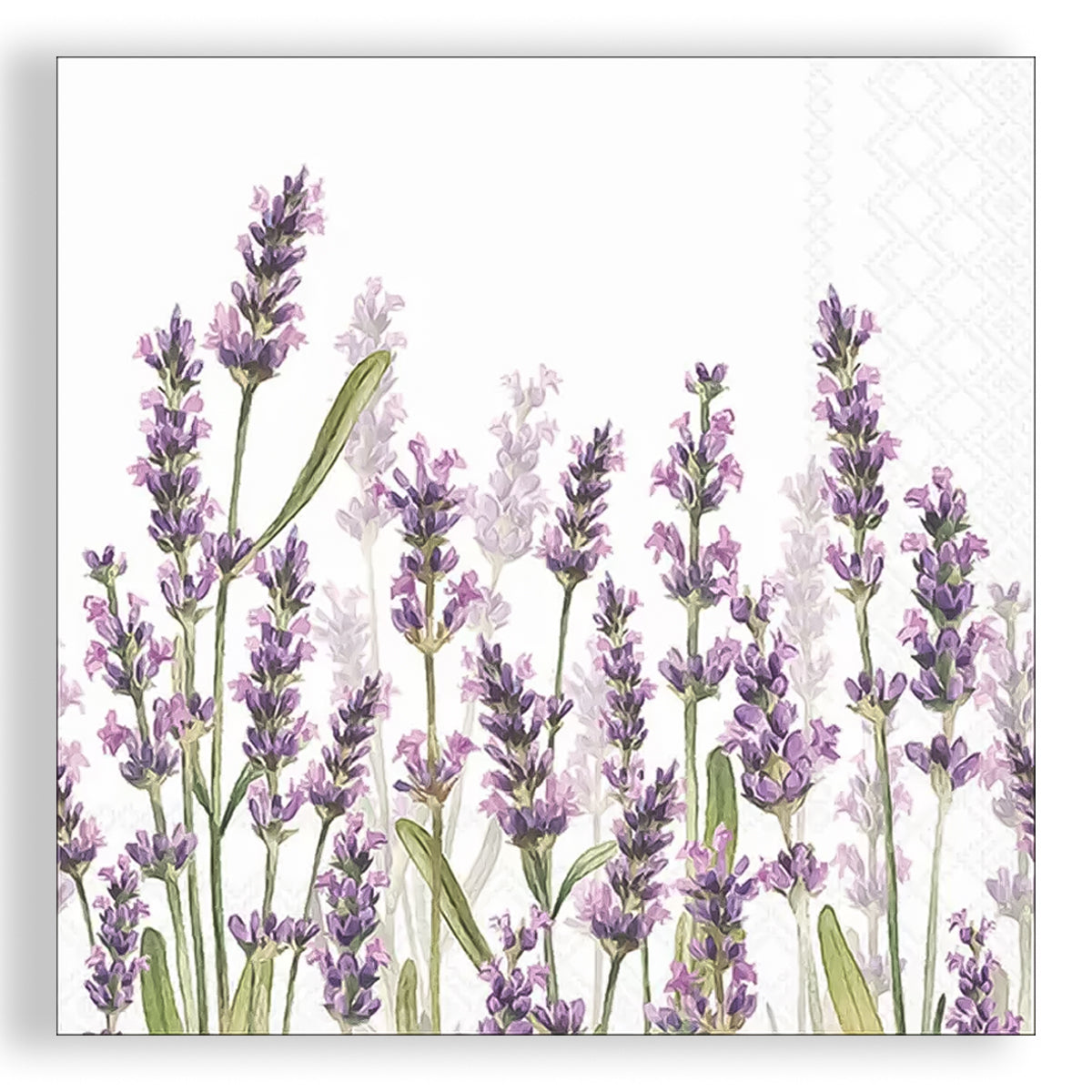 Guardanapo para Decoupage Ambiente 33x33cm com 2 Unidades - Lavanda