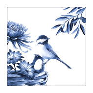 Guardanapo para Decoupage Ambiente 33x33cm com 2 Unidades - Pássaro Azul