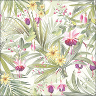 Guardanapo para Decoupage Ambiente 33x33cm com 2 Unidades - Folhas Exóticas