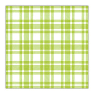 Guardanapo para Decoupage Ambiente 33x33cm com 2 Unidades - Xadrez Verde