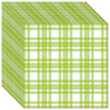 Guardanapo para Decoupage Ambiente 33x33cm com 2 Unidades - Xadrez Verde