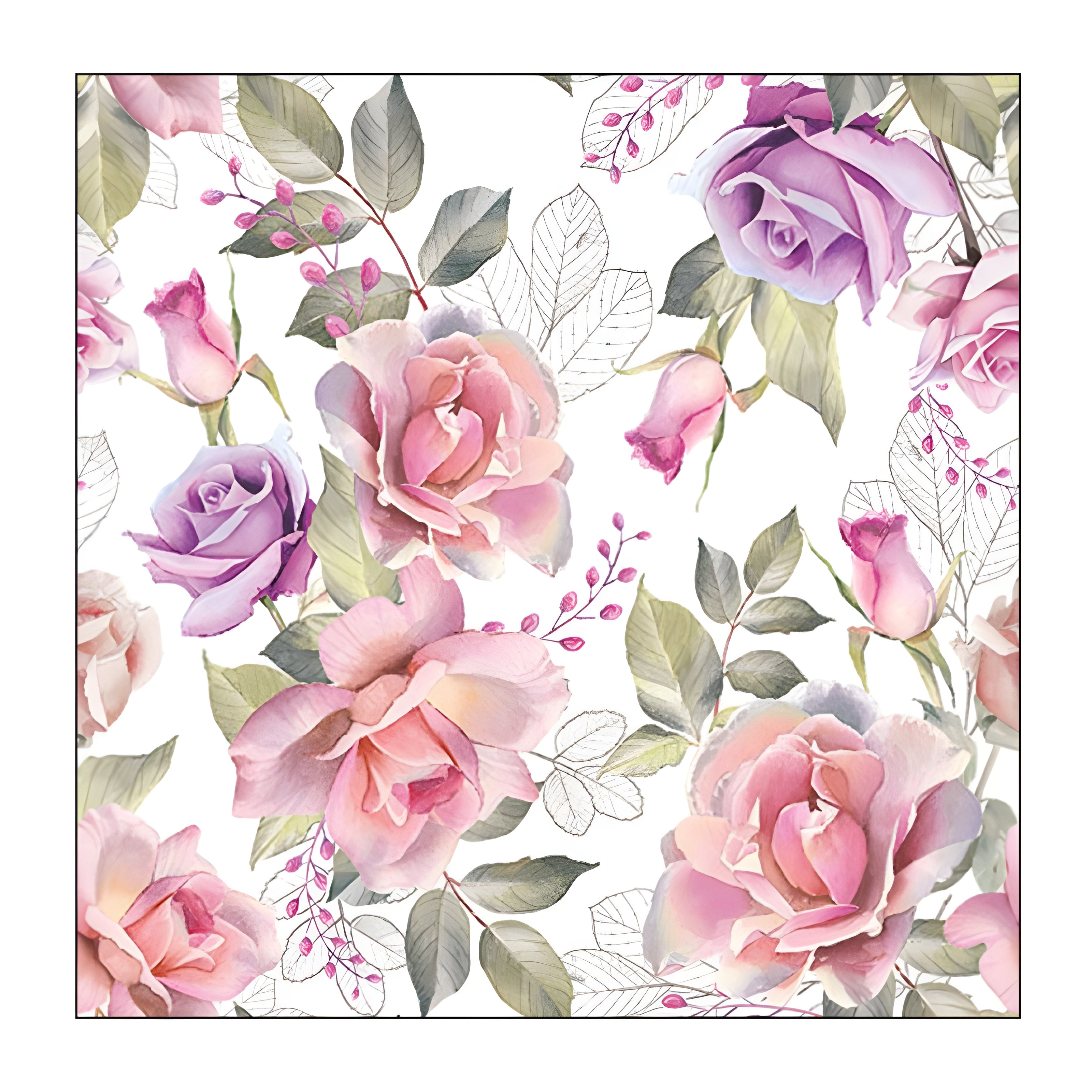 Guardanapo para Decoupage Ambiente 33x33cm com 2 Unidades - Josephine