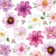 Guardanapo para Decoupage Ambiente 33x33cm com 2 Unidades - Flor de Verão