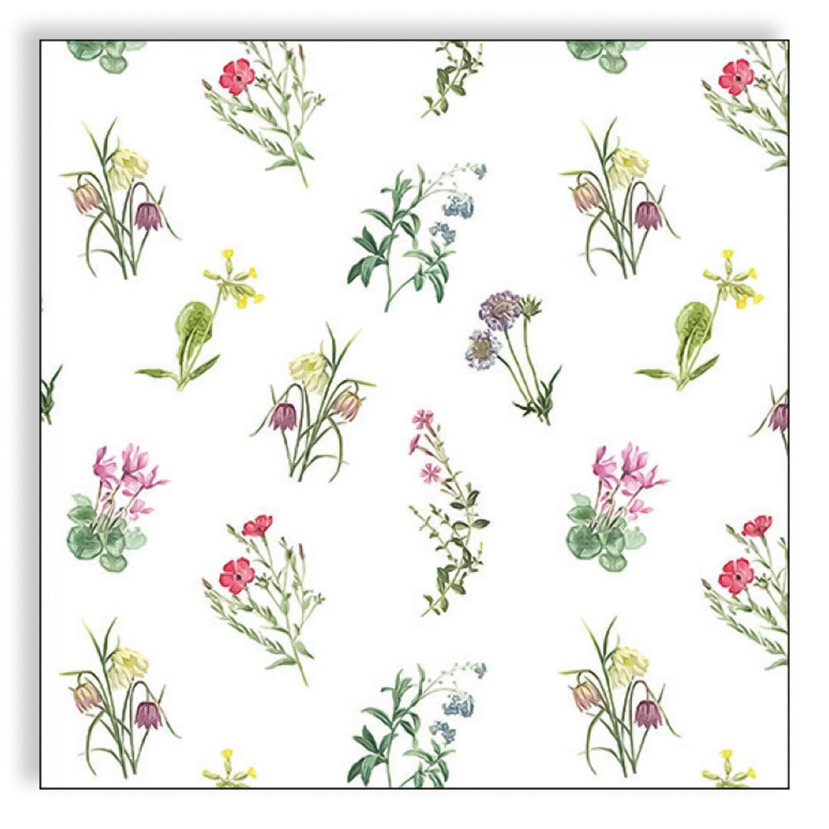 Guardanapo para Decoupage Ambiente 33x33cm com 2 Unidades - Flores Mistas