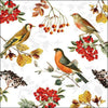 Guardanapo para Decoupage Ambiente 33x33cm com 2 Unidades - Aves de Outono