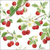 Guardanapo para Decoupage Ambiente 33x33cm com 2 Unidades - Cerejas