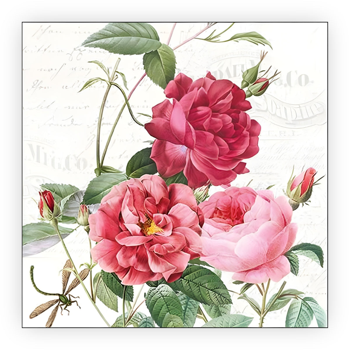 Guardanapo para Decoupage Ambiente 33x33cm com 2 Unidades - Âmbar