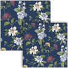 Guardanapo para Decoupage Ambiente 33x33cm com 2 Unidades - Floral Azul