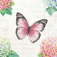 Guardanapo para Decoupage Ambiente 33x33cm com 2 Unidades - Borboleta