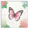 Guardanapo para Decoupage Ambiente 33x33cm com 2 Unidades - Borboleta