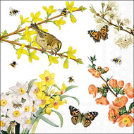 Guardanapo para Decoupage Ambiente 33x33cm com 2 Unidades - Despertar da Primavera