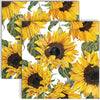 Guardanapo para Decoupage Ambiente 33x33cm com 2 Unidades - Girassóis Florescendo