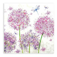 Guardanapo para Decoupage Ambiente 33x33cm com 2 Unidades - Dente de Leão Aquarelado