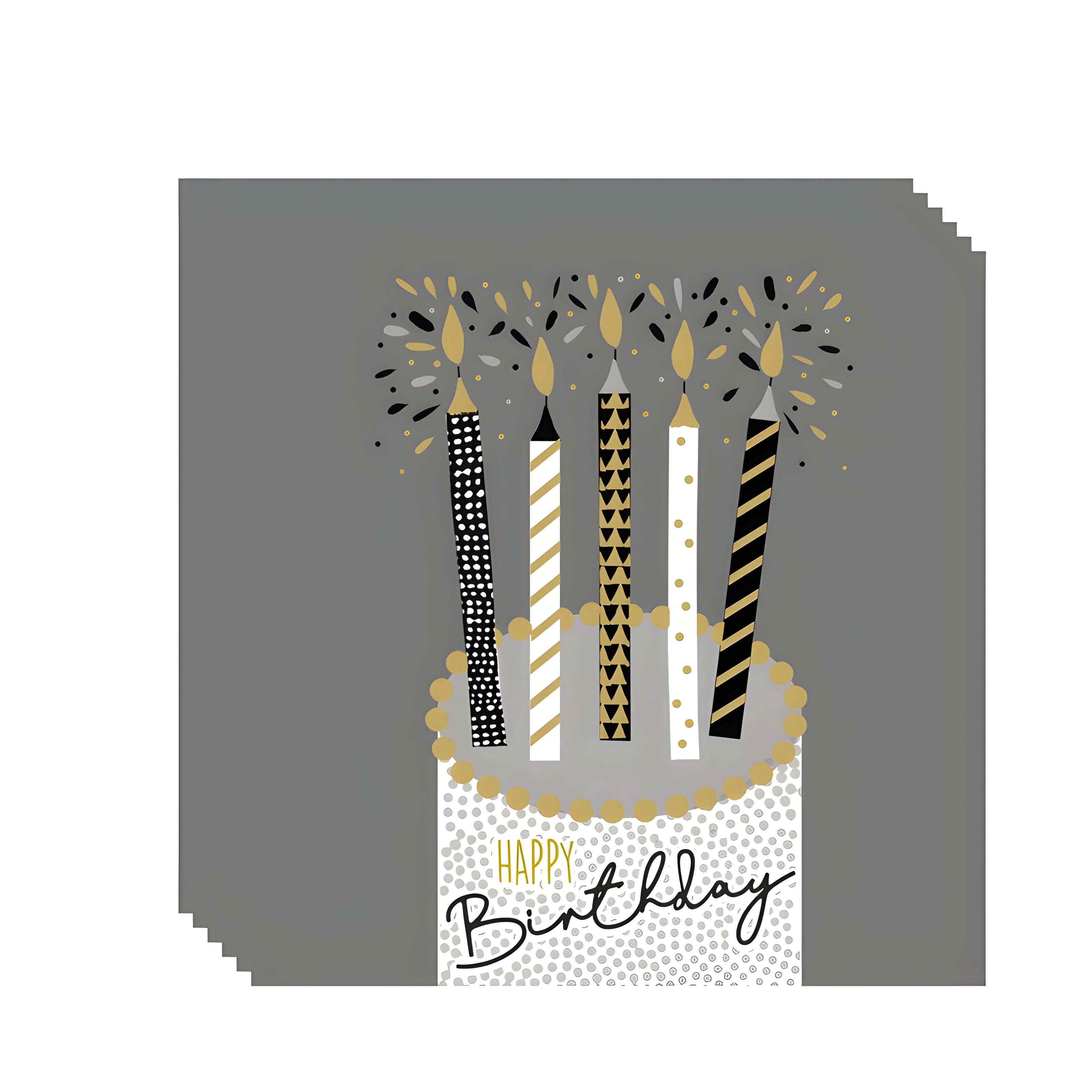 Guardanapo para Decoupage Ambiente 33x33cm com 2 Unidades - Aniversário Capisco