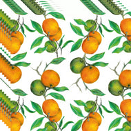 Guardanapo para Decoupage Ambiente 33x33cm com 2 Unidades - Laranjas Lindas