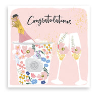 Guardanapo para Decoupage Ambiente 33x33cm com 2 Unidades - Felicidades para Amar