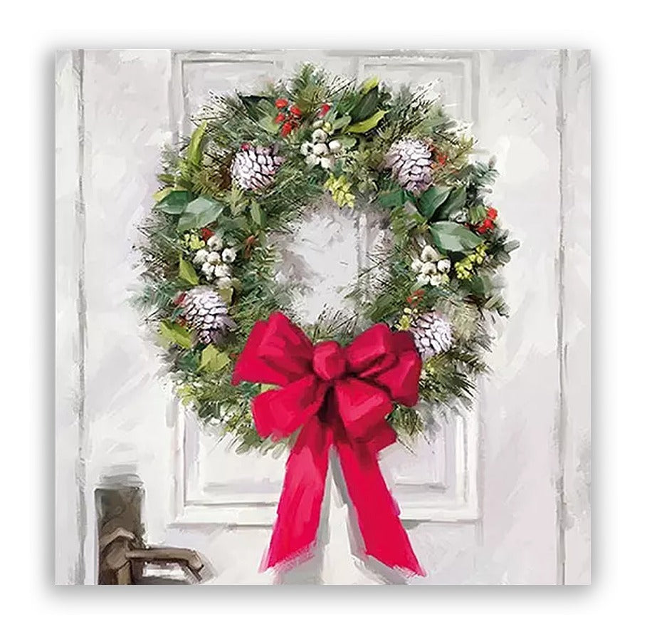 Guardanapo para Decoupage Ambiente 33x33cm com 2 Unidades - Coroa Branca