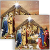 Guardanapo para Decoupage Ambiente 33x33cm com 2 Unidades - Presépio Natal