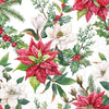 Guardanapo para Decoupage Ambiente 33x33cm com 2 Unidades - Florais de Natal