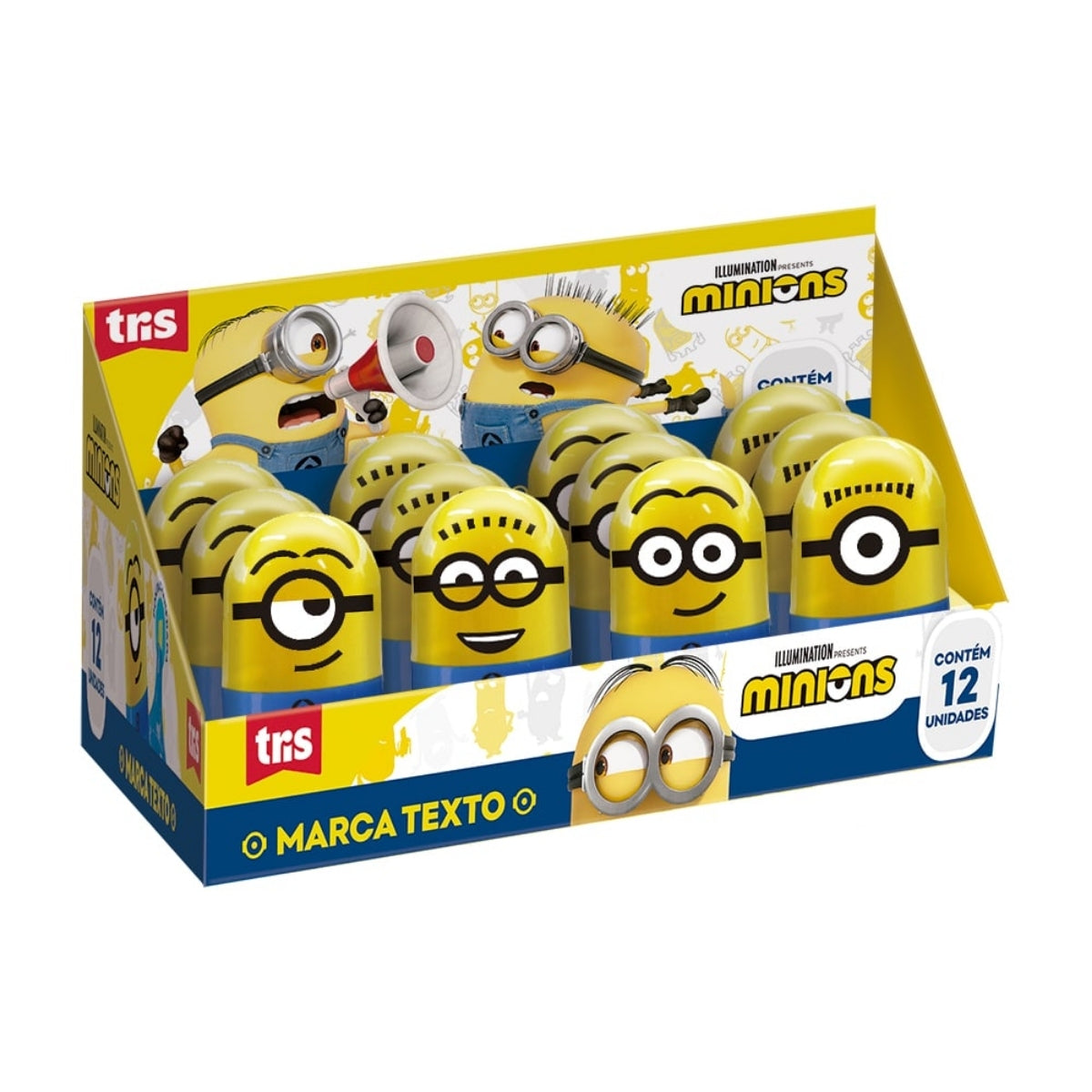 Marca Texto Minions - Tris
