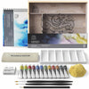 Estojo Madeira Tinta Aquarela 5ml Profissional Winsor & Newton Edição Limitada com 20 Peças