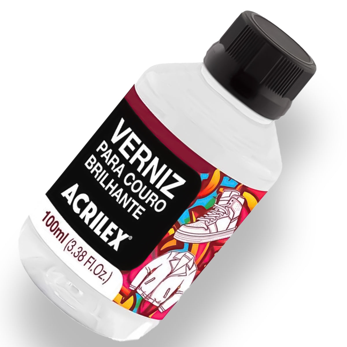 Verniz para Couro Acrilex 100ml Brilhante