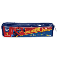 Estojo com Tintas Guache com 6 Cores - Homem Aranha Dac - 4991