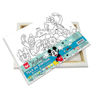 Tela para Pintura Guache com 1 Pincél e 6 Cores - Mickey Dac - 4747
