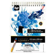 Caderno Aquarela Dac Art com 30 Folhas sem Pauta 300g/m² 21,2x29,4cm Dac - 4890