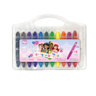 Giz de Cera Retrátil Aquarela com 12 Cores - Princesas Dac - 4737
