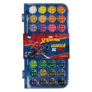 Paleta de Tinta Aquarela com 36 Cores - Homem Aranha Dac - 4718