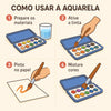 Paleta de Tinta Aquarela com 12 Cores - Homem Aranha Dac - 4726
