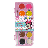 Paleta de Tinta Aquarela com 12 Cores - Minnie Dac - 4724