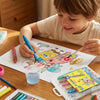 Giz de Cera Retrátil Aquarela Metálica com 6 Cores - Bob Esponja Dac - 4727