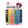 Cola Glitter Neon com 6 Cores - Minnie Dac - 4700