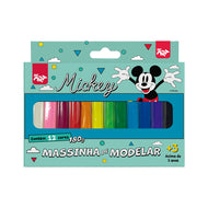 Massinha de Modelar com 12 Cores - Mickey Dac - 4695