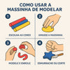 Massinha de Modelar com 6 Cores - Homem Aranha Dac - 4694