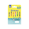 Giz de Cera Ponta Dupla com 12 Cores - Bob Esponja Dac - 4743