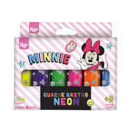 Guache Bastão Neon com 6 Cores - Minnie Dac - 4761