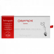 Estojo Lápis Grafite Technograph + Apontador Caran D'ache Edição 100 Anos