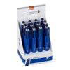 Caneta Mini Esferográfica 4 Cores Preto Azul Vermelho Verde 1,0mm 4 em 1 com Touch para Escrita - Brw